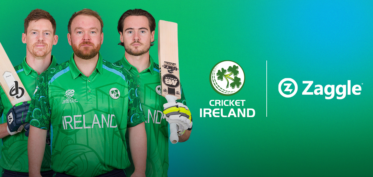 Irish cricket team teams up with Zaggle