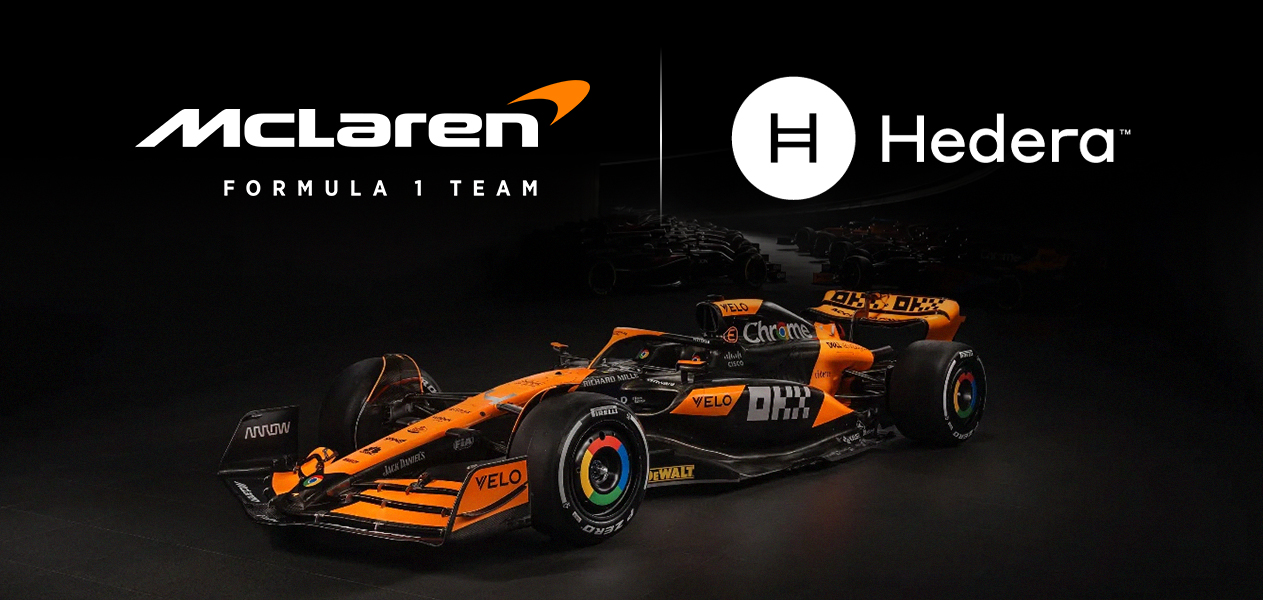 McLaren Racing Hedera Foundation