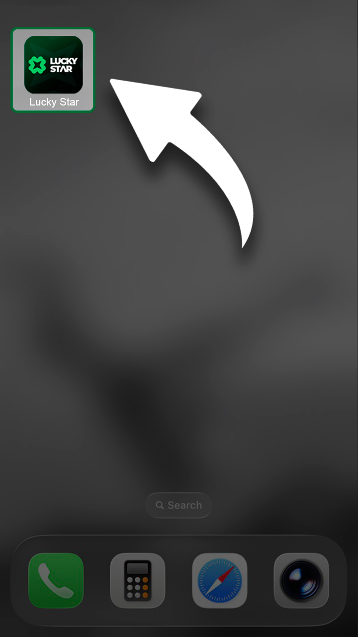 Quick access to Lucky Star from your screen.