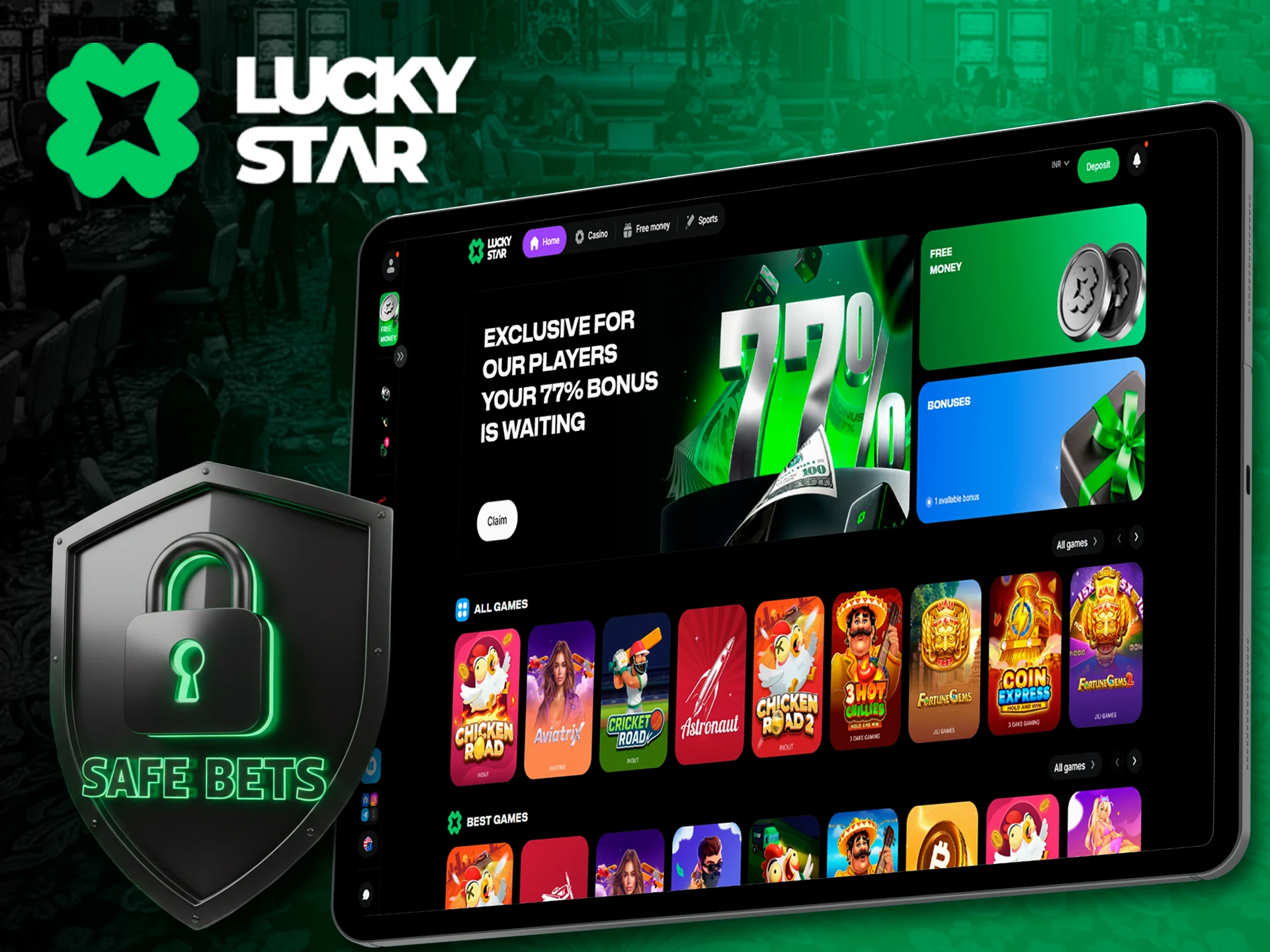 Data protection and security at Lucky Star.