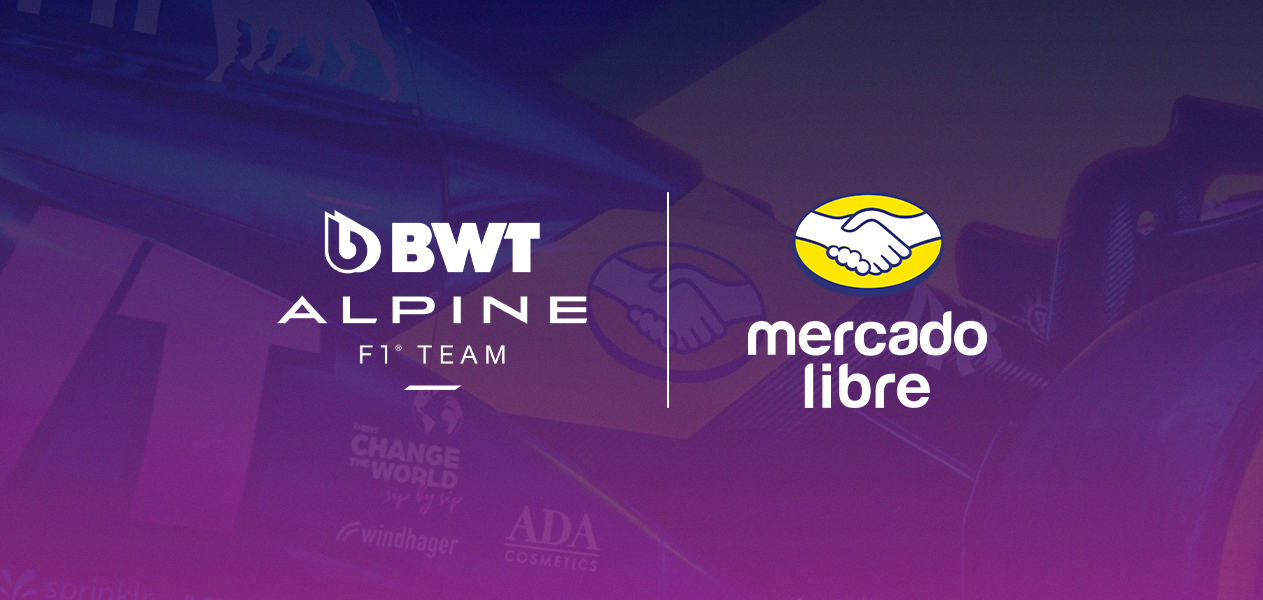 Alpine F1 team renews Mercado Libre partnership