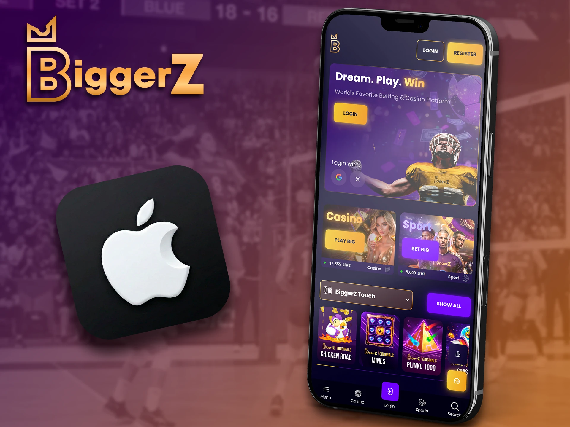 Compatibility and performance of BiggerZ app on Apple devices.