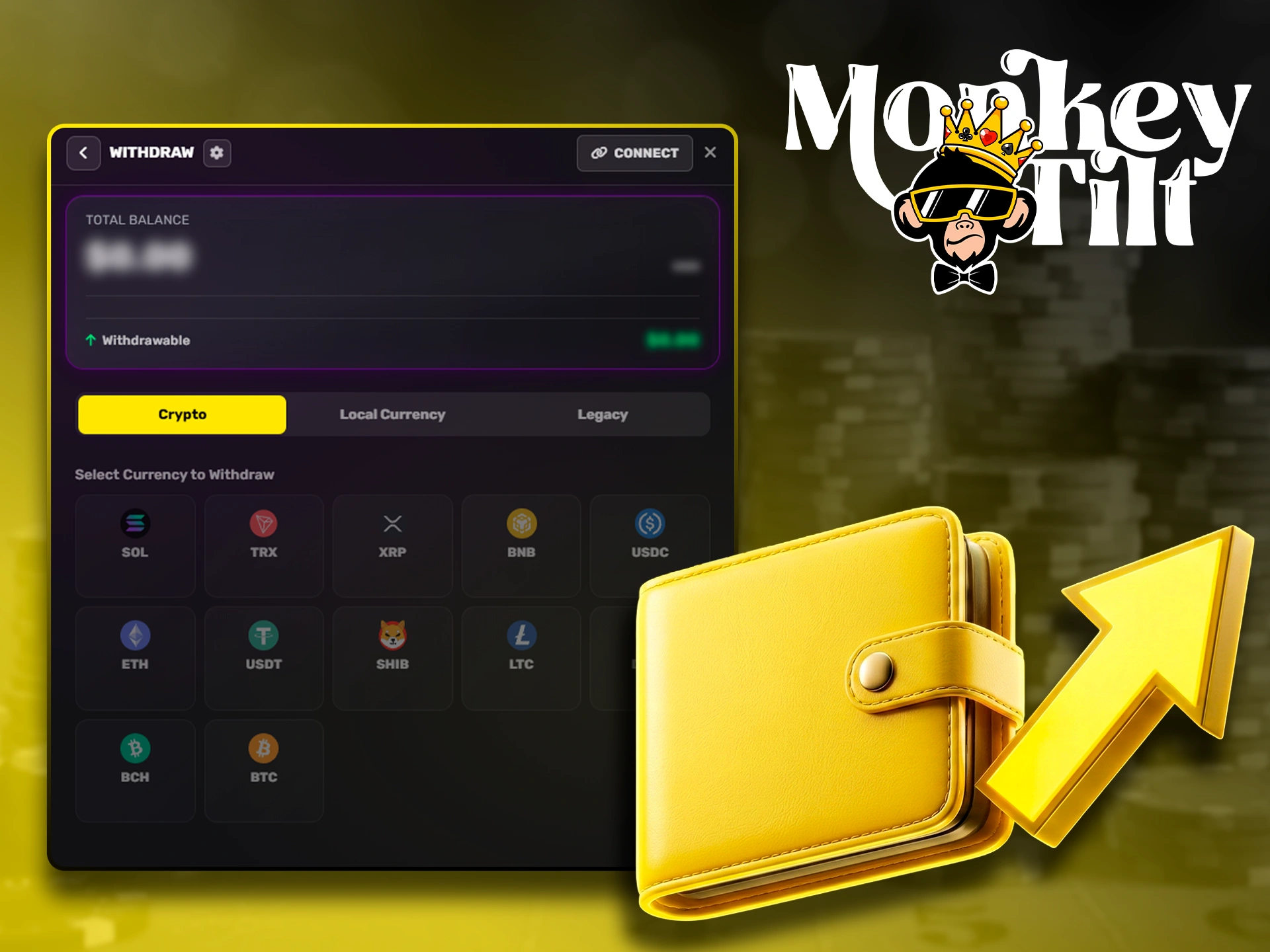 How to safely withdraw your winnings from MonkeyTilt.