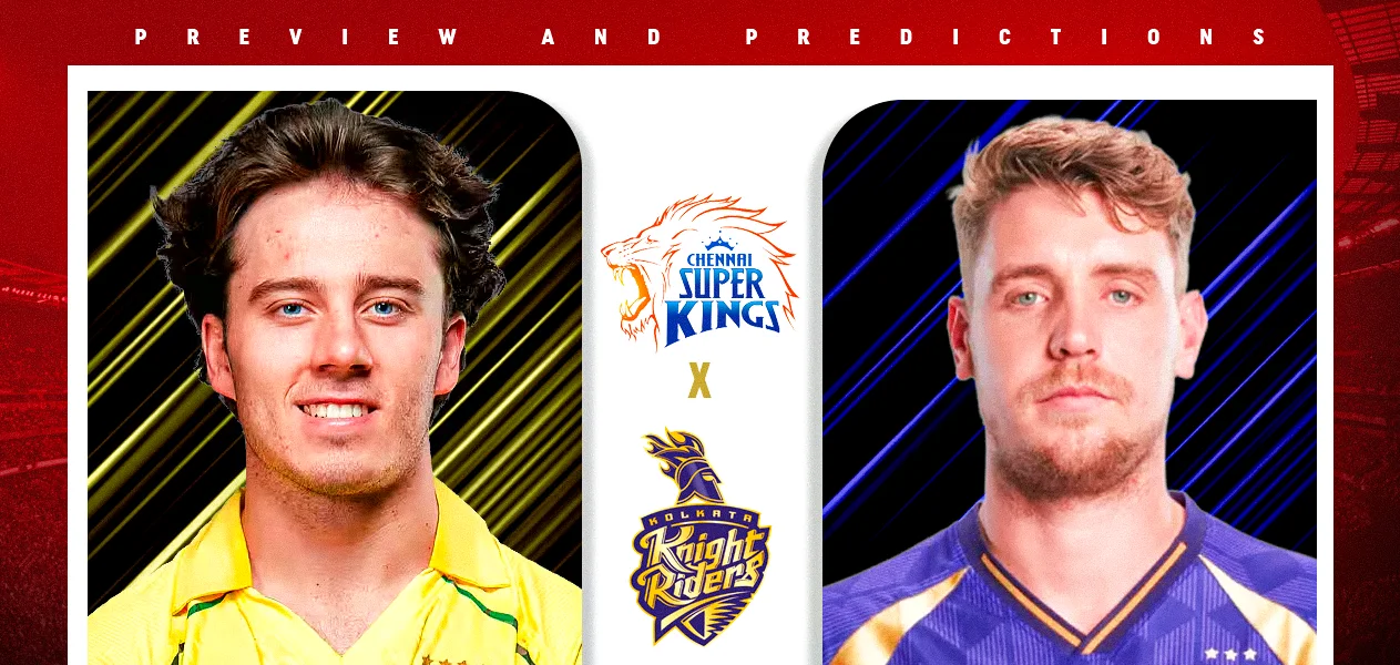 IPL 2026 | Match 22: CSK vs KKR | Preview and Predictions