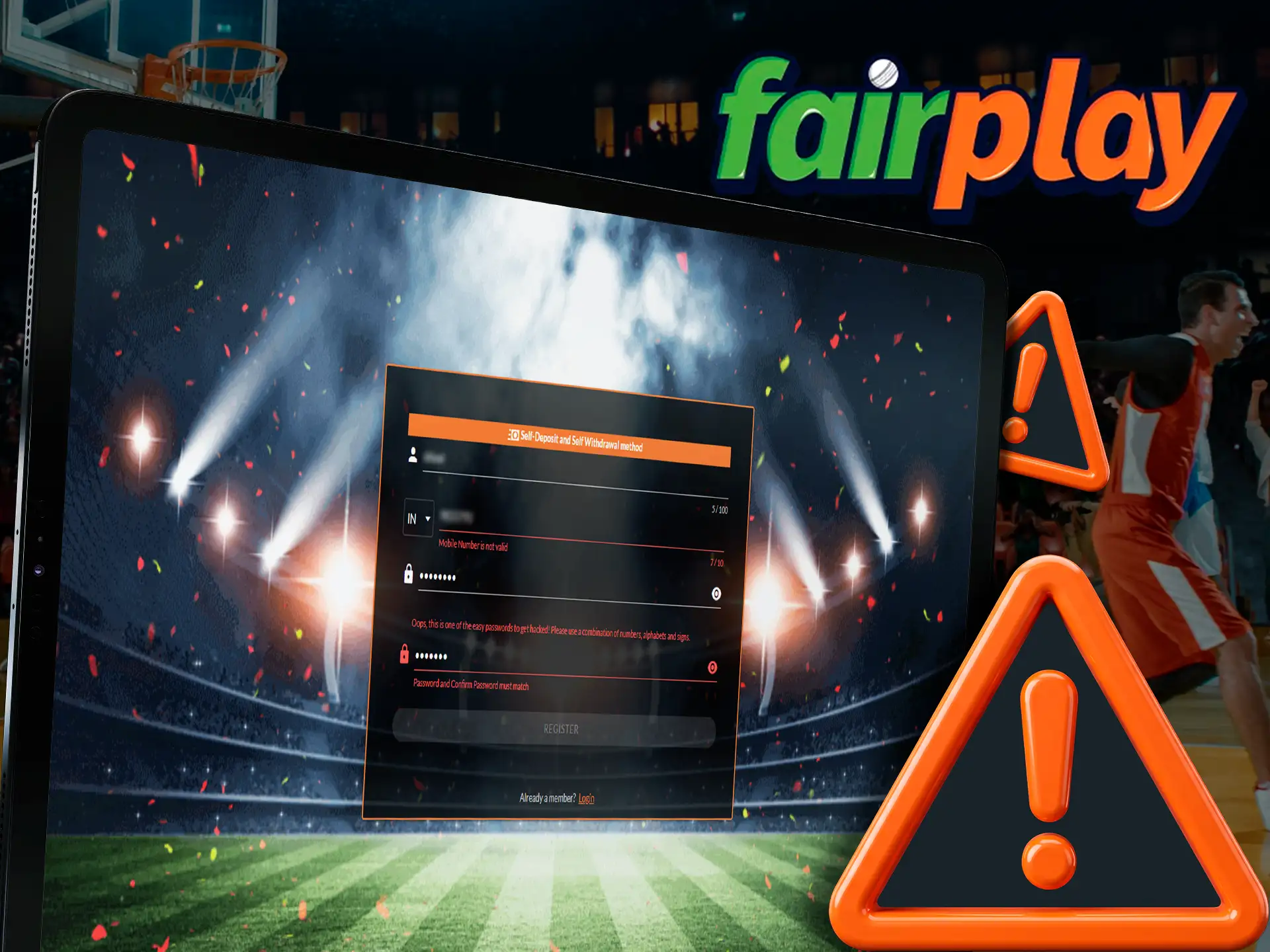 Learn to quickly solve problems that may arise when you sign up for an account at Fairplay Casino.
