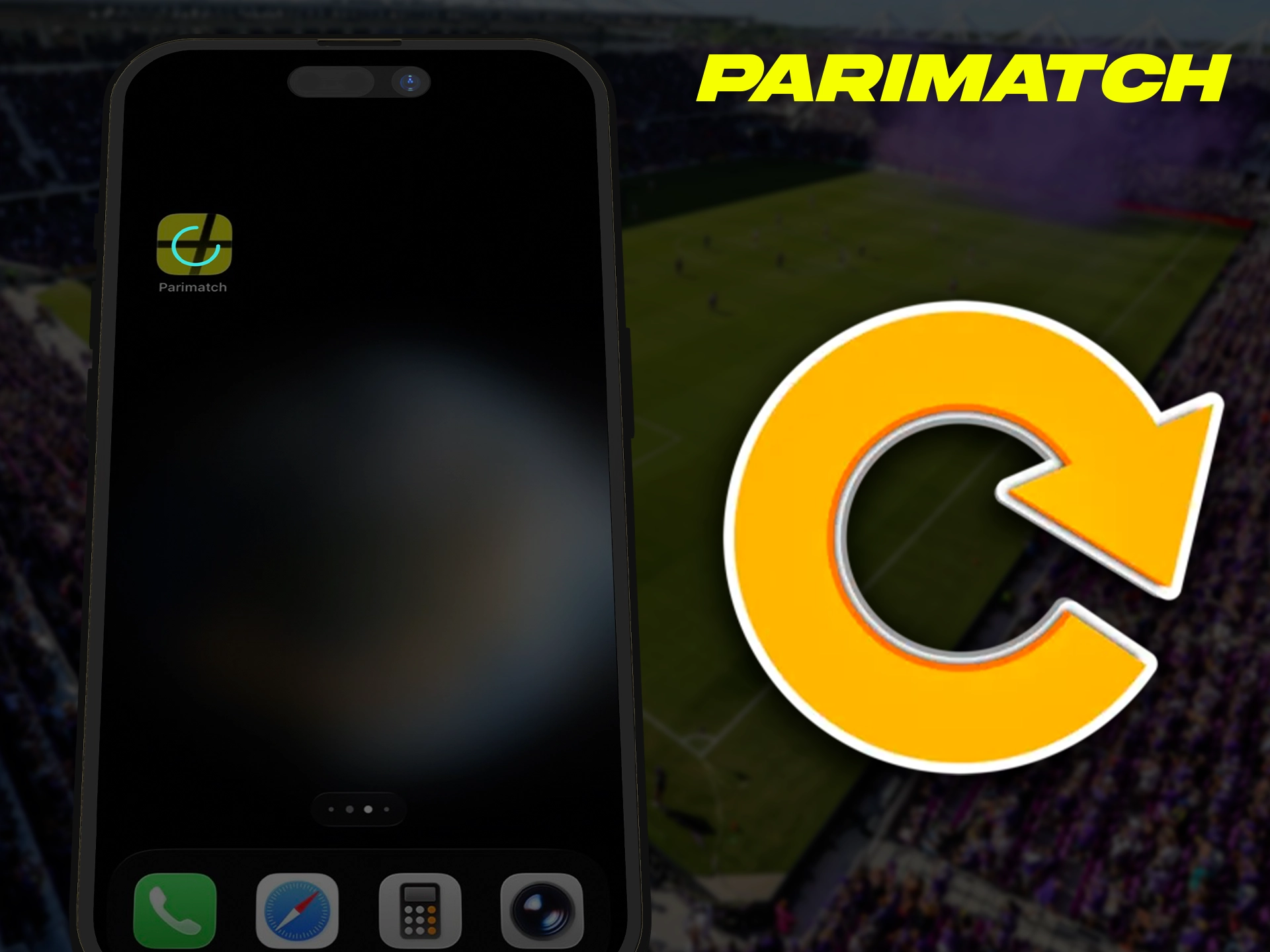 Update your Parimatch account to the latest version in minutes.