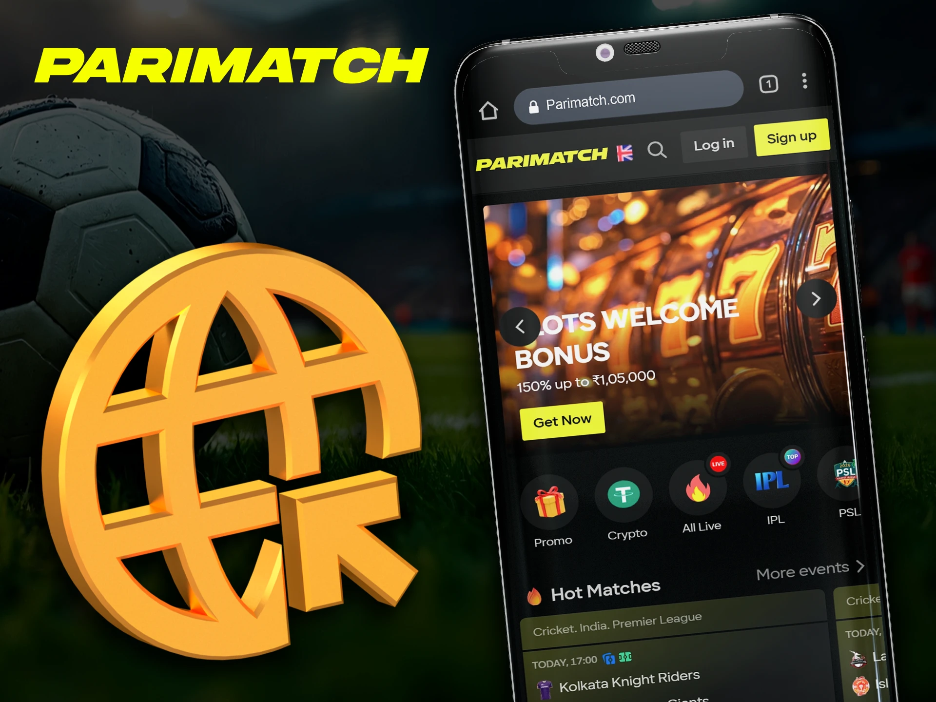 To save phone memory, you can use the mobile version of the Parimatch website.