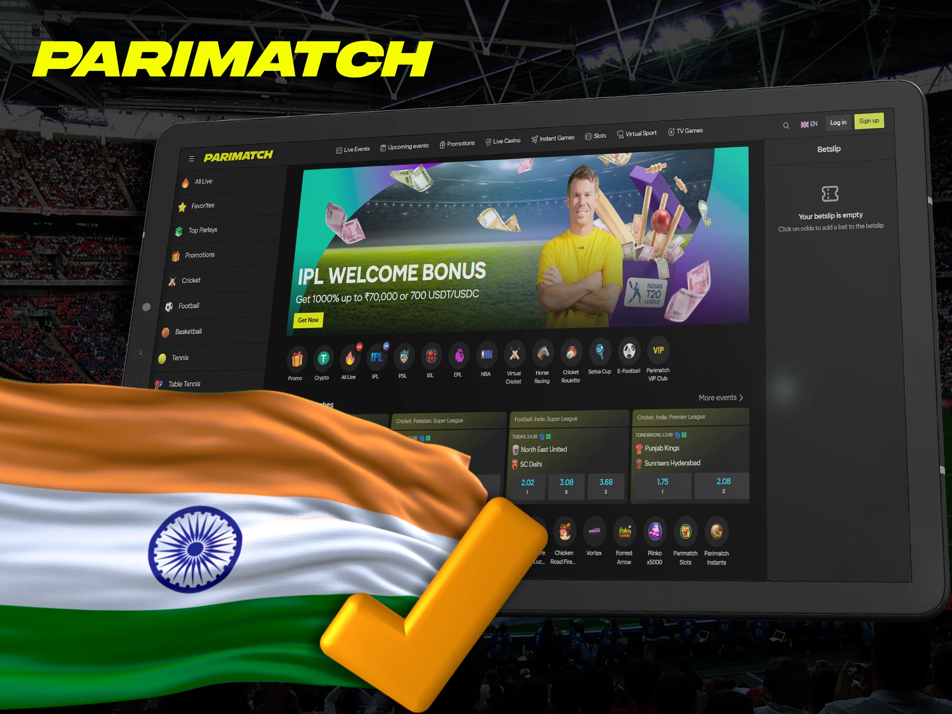 For betting and online casino games, players can use Parimatch official site, which has a simple thoughtful interface as well as a Hindi version especially for Indian users.