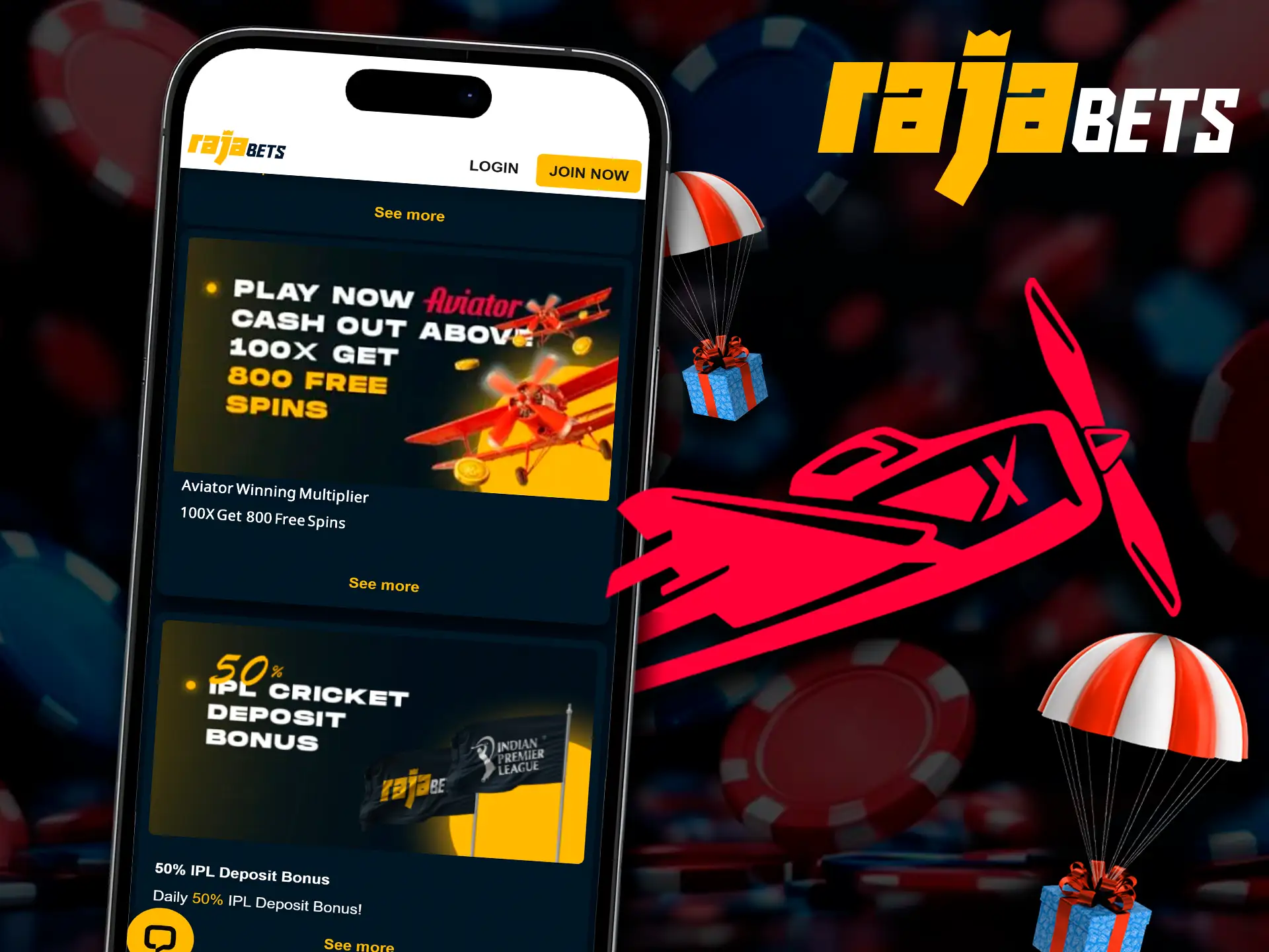 Play Aviator and win big multipliers on Rajabets app.