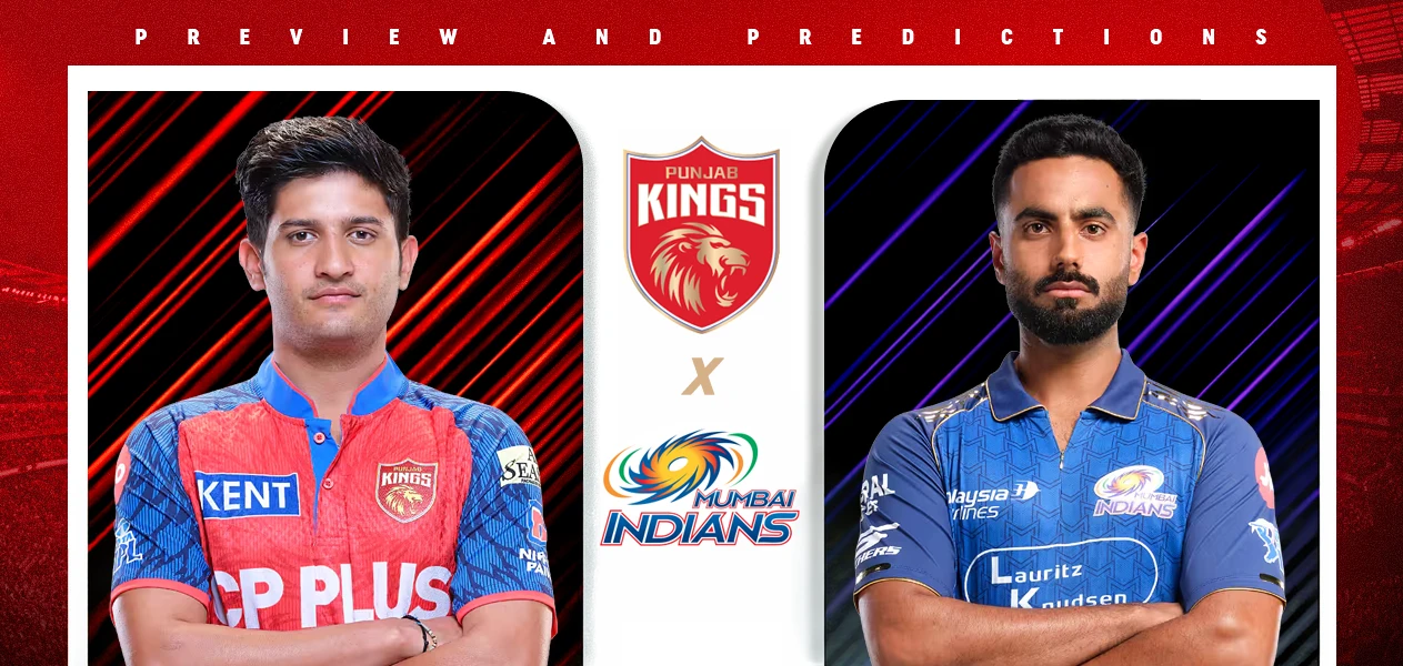 IPL 2026 | Match 58: PBKS vs MI | Preview and Predictions