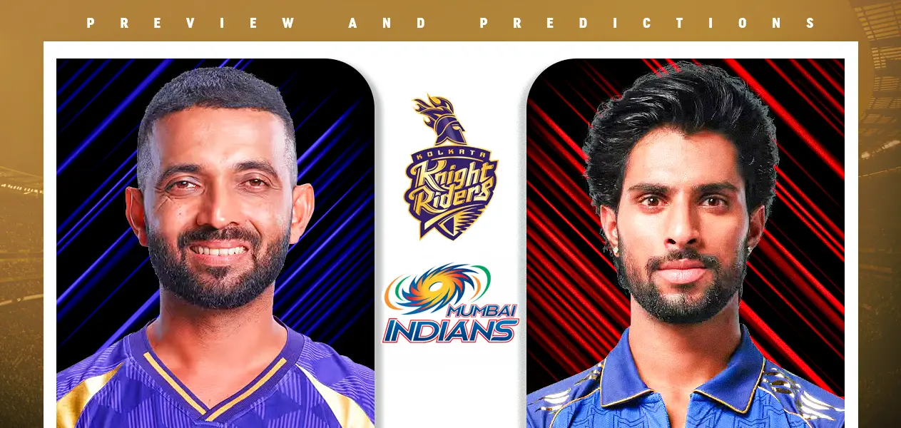 IPL 2026 Match 65 Kolkata Knight Riders vs Mumbai Indians Predictions
