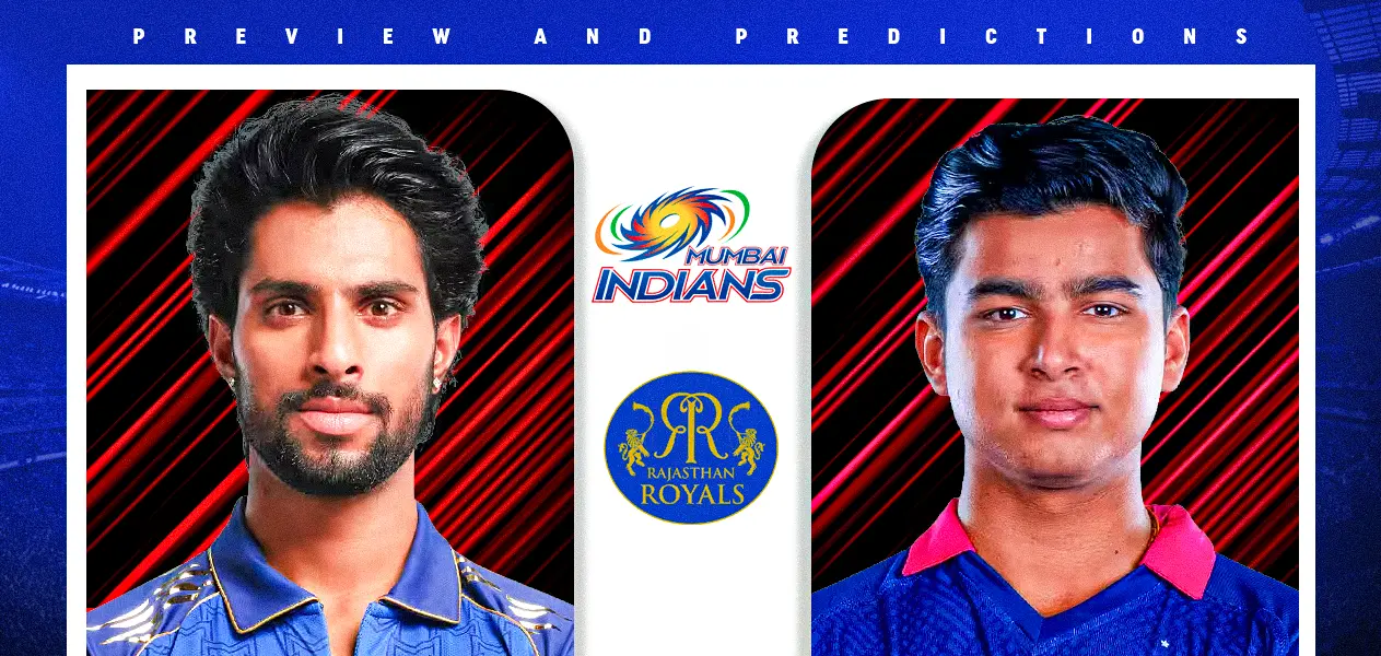 IPL 2026 Match 69- Mumbai Indians vs Rajasthan Royals _ Preview and Predictions