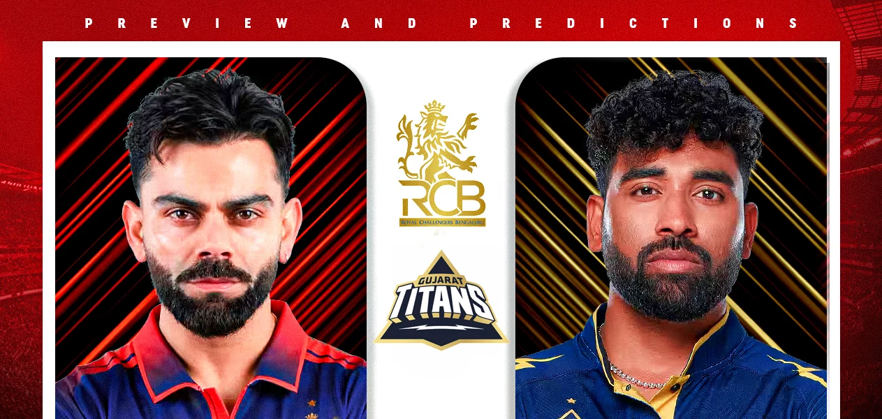 IPL 2026 | Qualifier 1: RCB vs GT | Preview and Predictions