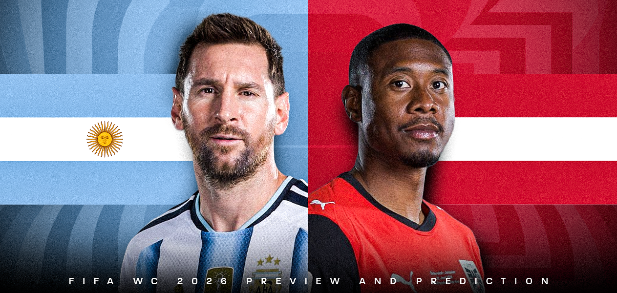 Argentina vs Austria| FIFA World Cup 2026 — Group Stage | Preview and Predictions