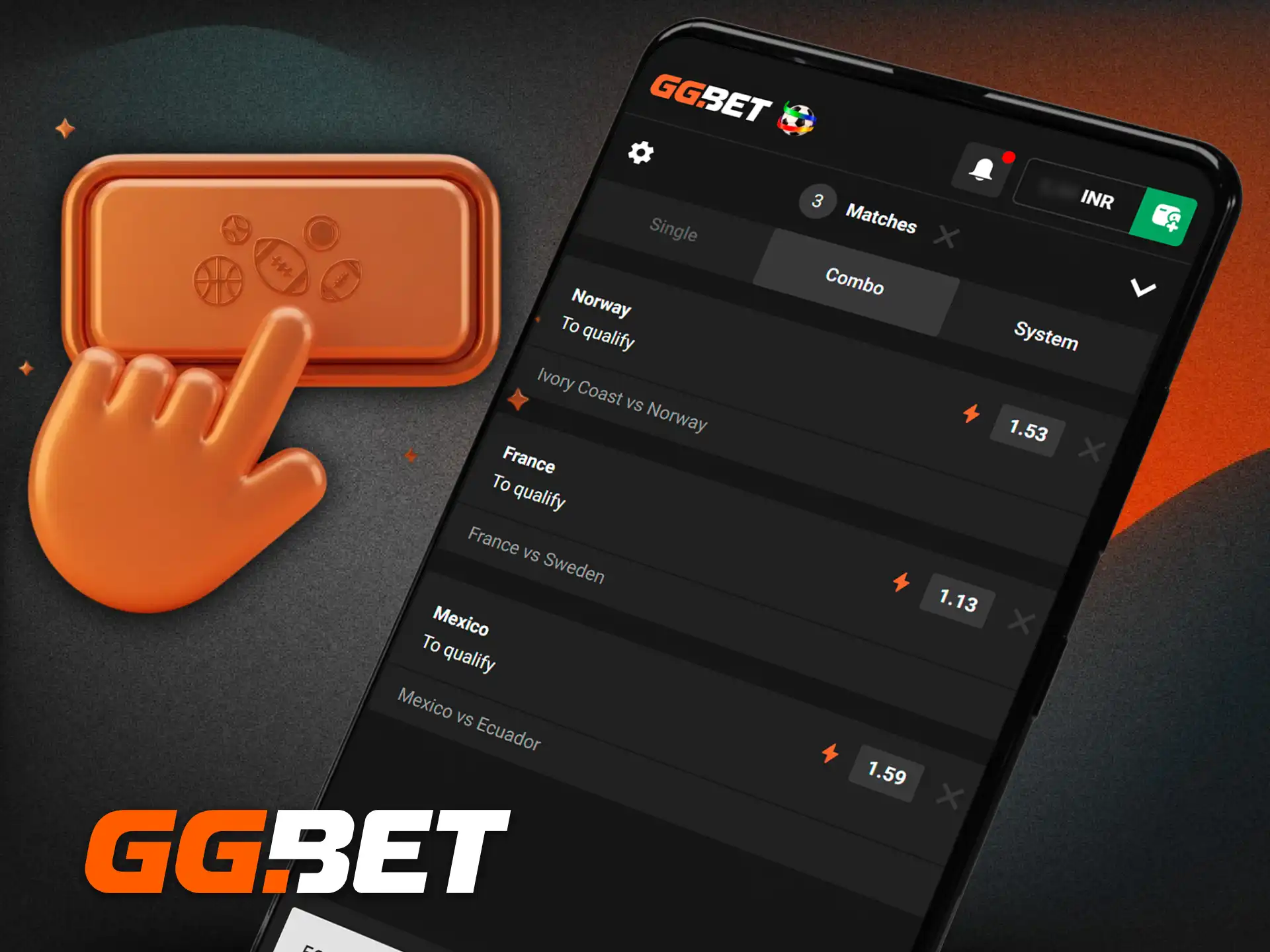 Explore flexible GGBet app sports betting options available for pre-match and live events.