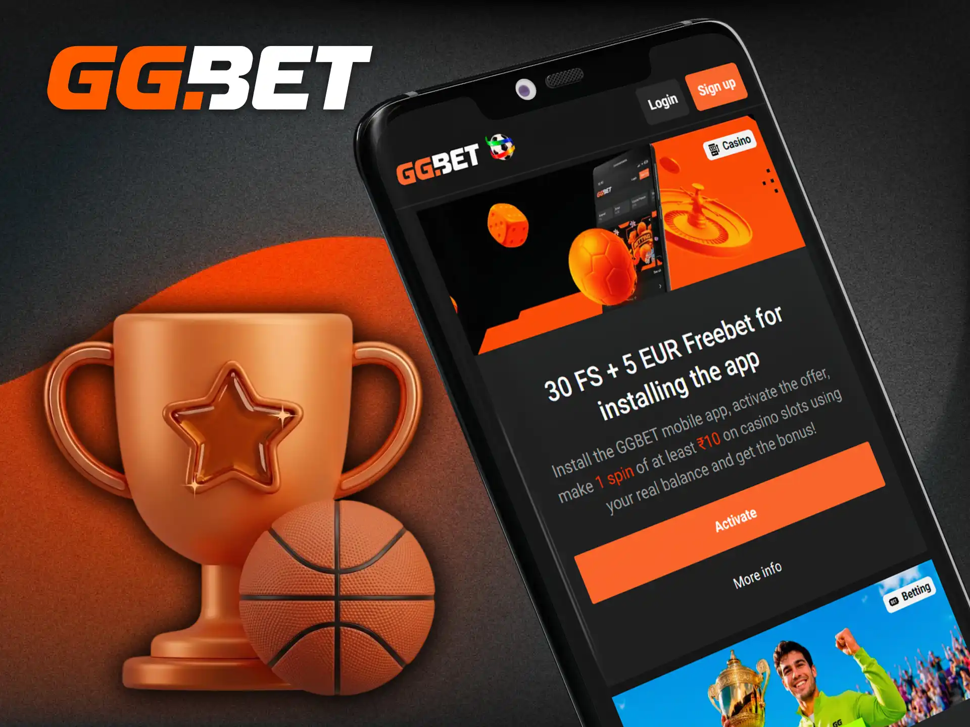 Unlock your application sports bonus to place mobile wagers on major upcoming tournaments.
