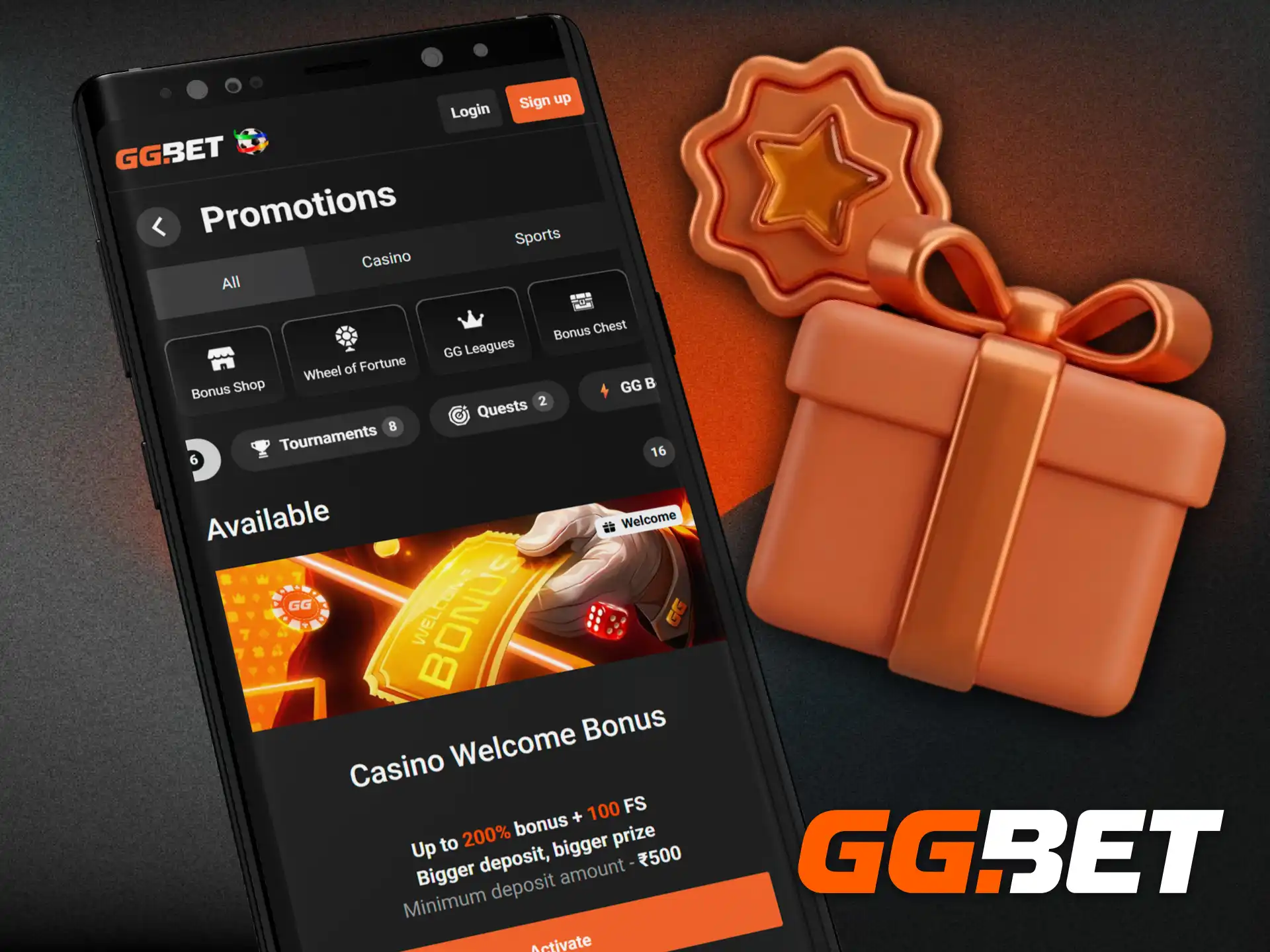 Explore the generous GGBet app welcome bonuses designed for new mobile users.