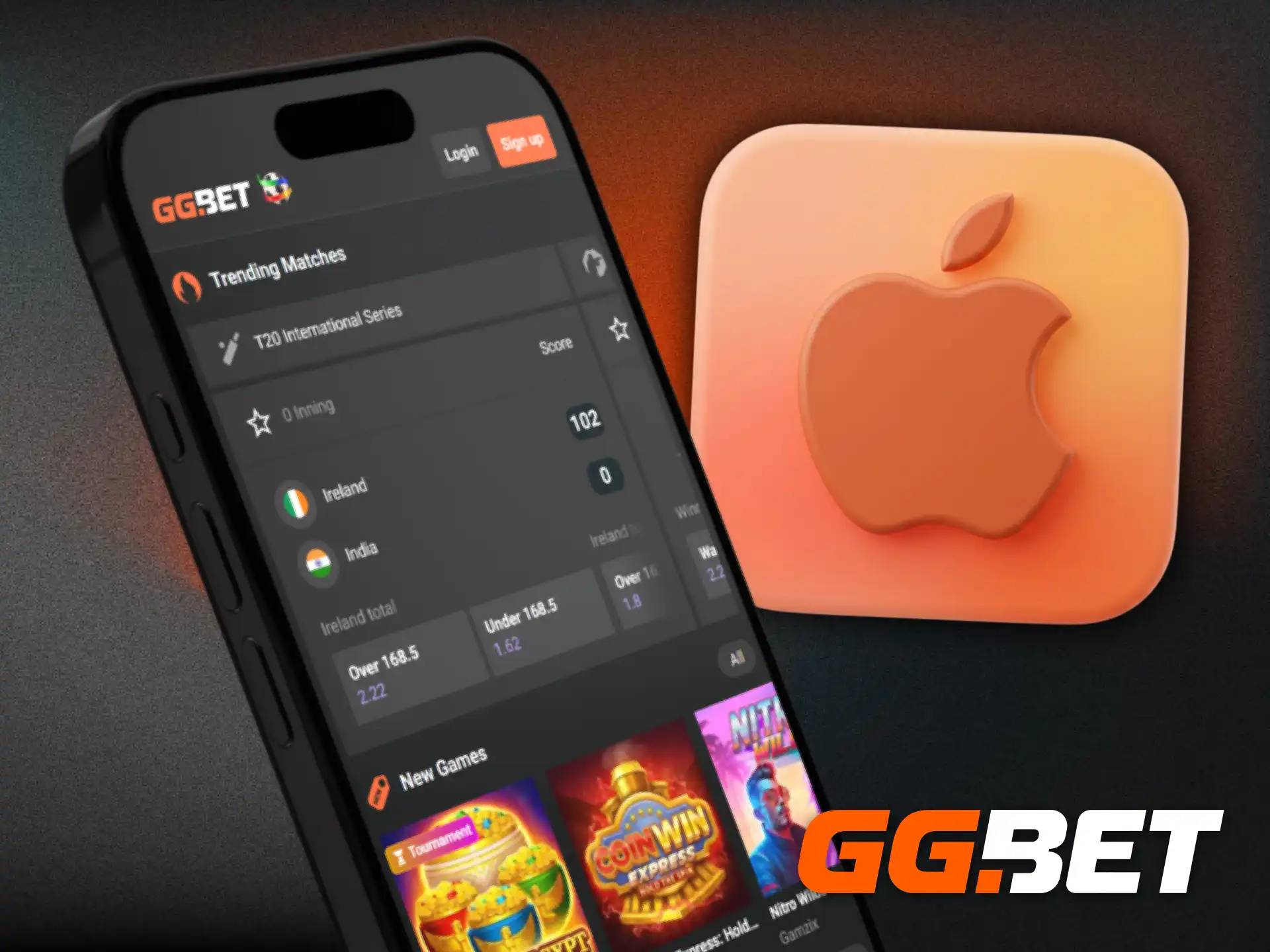 Install the premium GGBet mobile app on iOS for smooth mobile betting access.