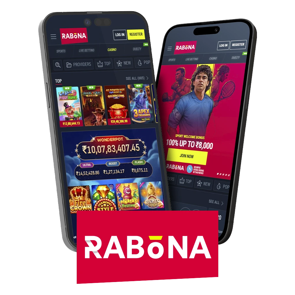 Download the latest Rabona app for Android and iOS.