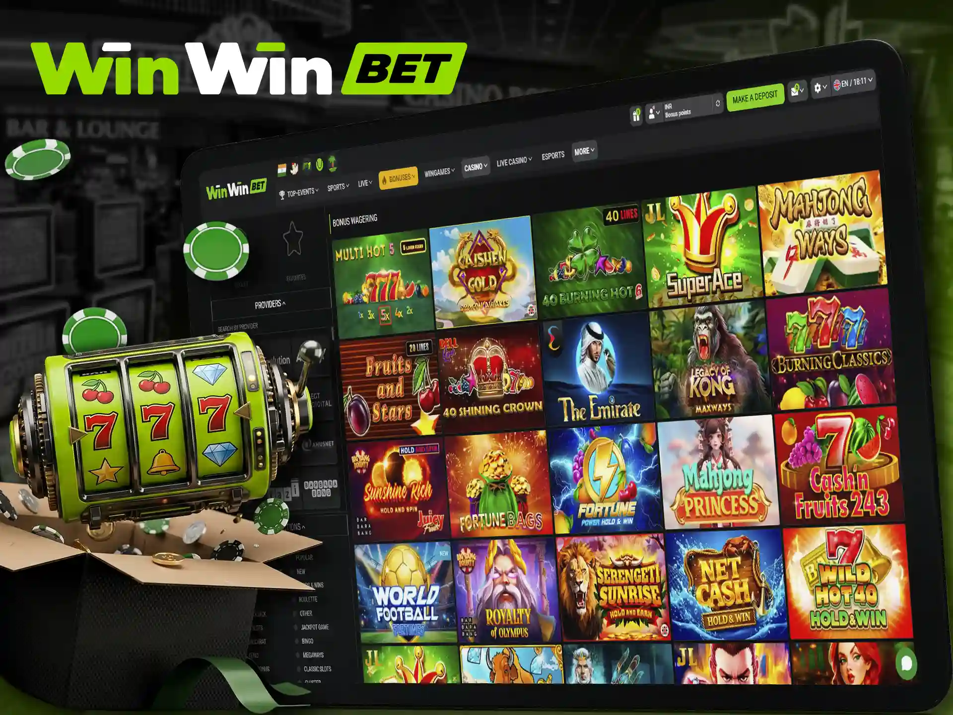 Learn the rules of bonus wagering at WinWin casino.