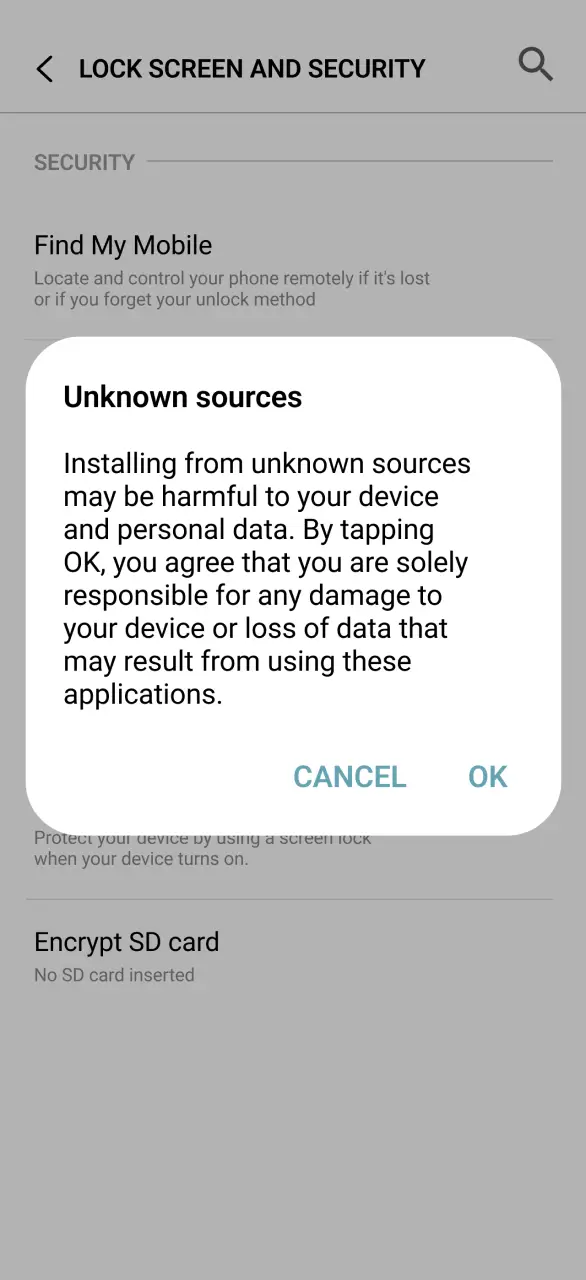 Go to settings and allow installation from unknown sources for Android.