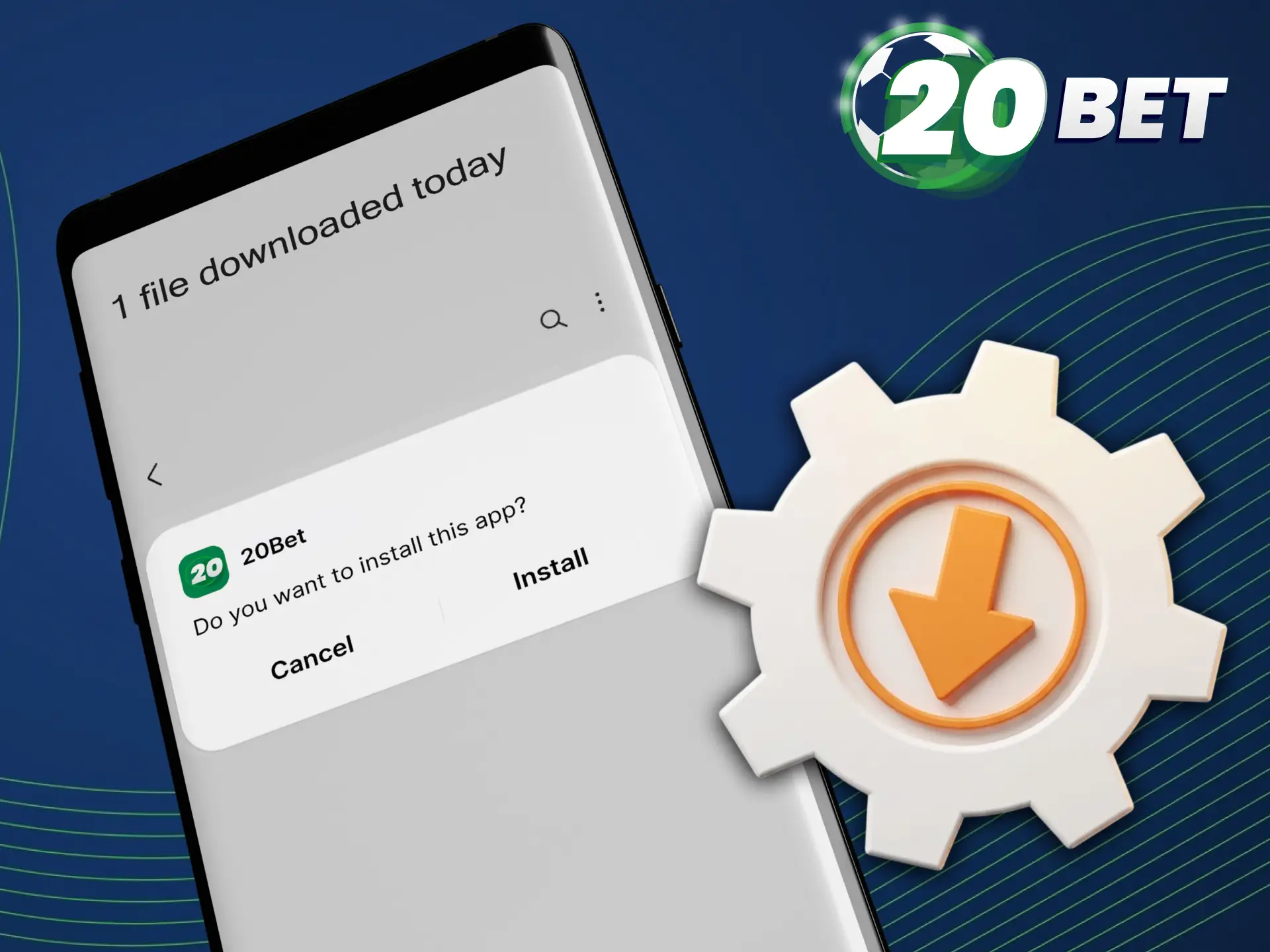 Learn how to install 20bet APK on your mobile device.