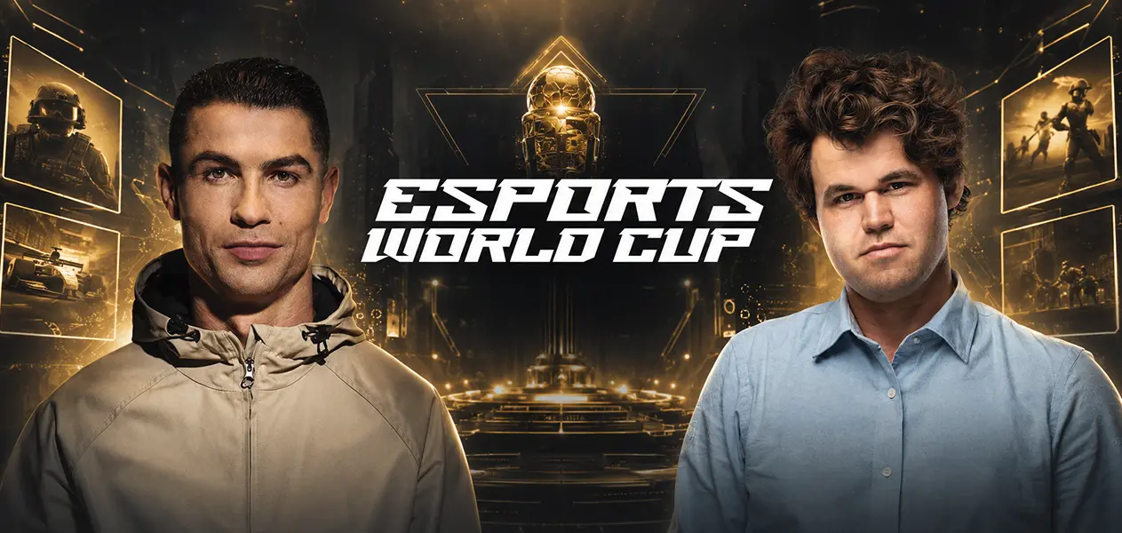 Cristiano Ronaldo, Magnus Carlsen to continue on as Esports World Cup brand ambassadors
