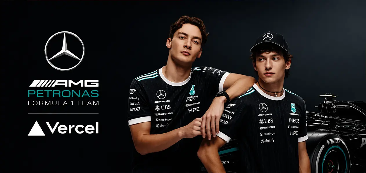 Mercedes F1 Vercel