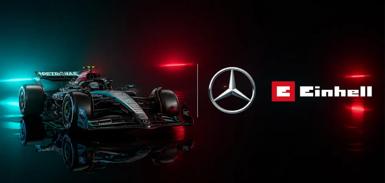 Mercedes extends Einhell partnership