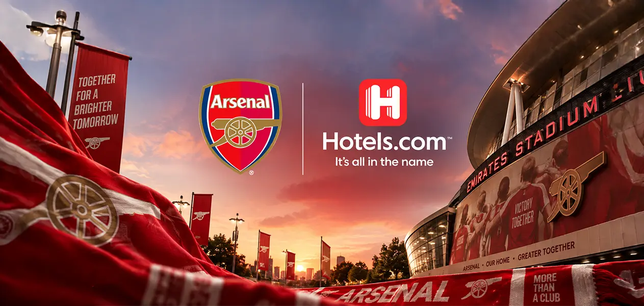 Arsenal renews Hotels.com partnership