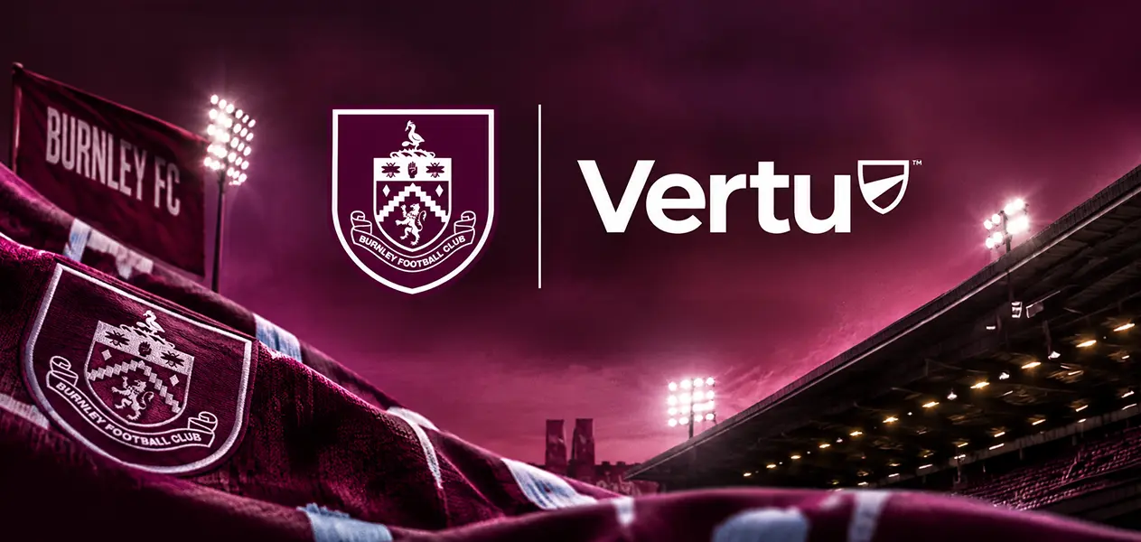 Burnley FC reveals Vertu as new shirt partner