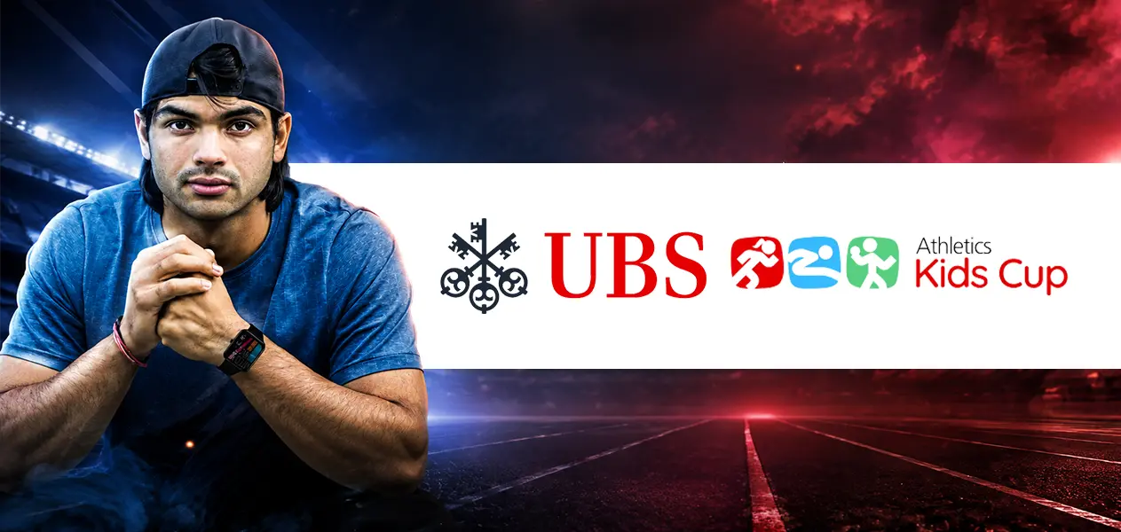 Neeraj Chopra UBS Athletics Kids Cup