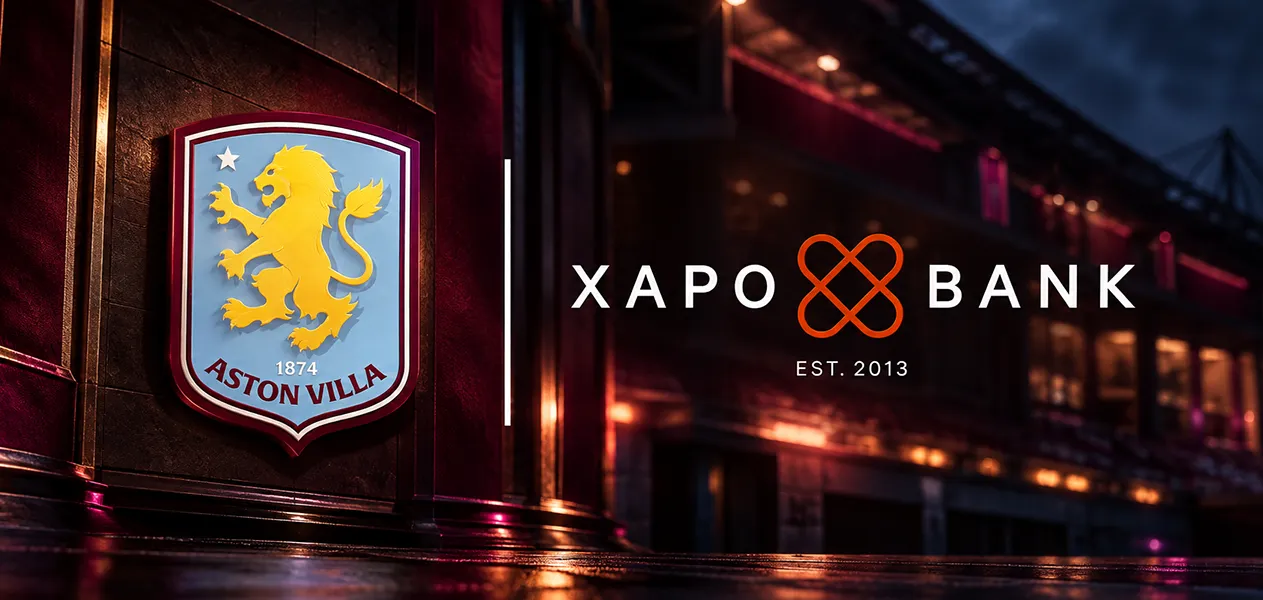 Aston Villa renews Xapo Bank agreement