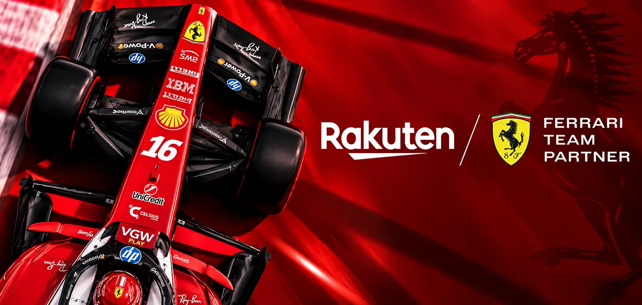 Ferrari signs multi-year deal with Rakuten