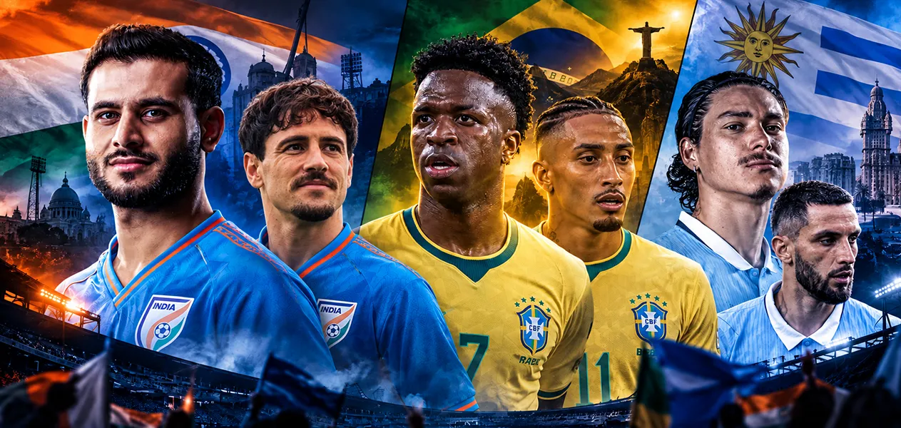 Indian Football's tryst with South American giants 